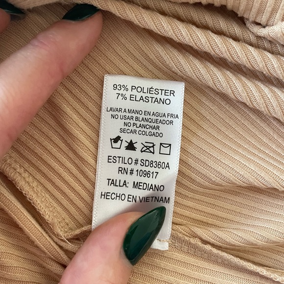 Shinestar Cream Jumpsuit - Picture 4 of 5